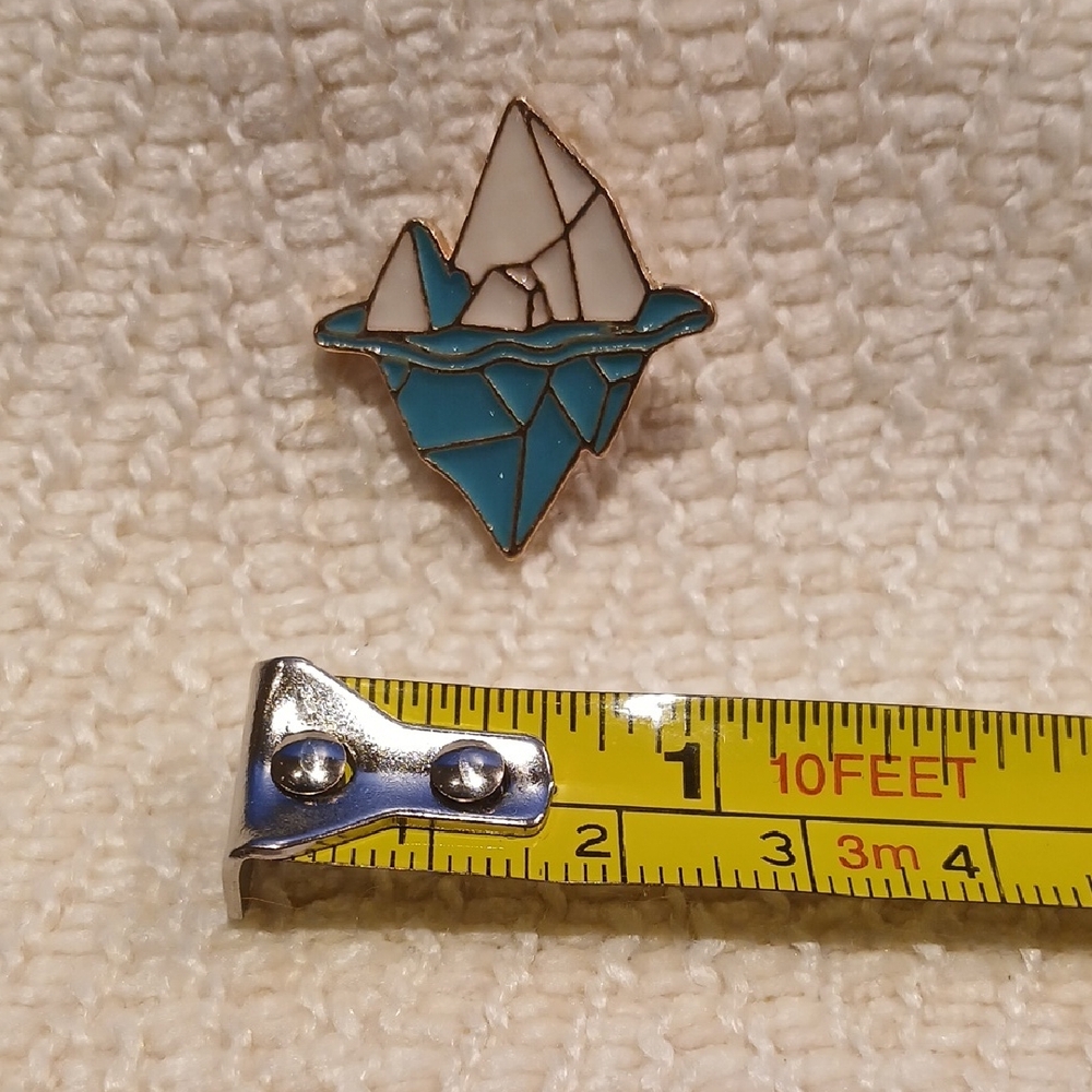 5/$25 NEW Melting Iceberg Enamel Pin - Picture 3 of 4